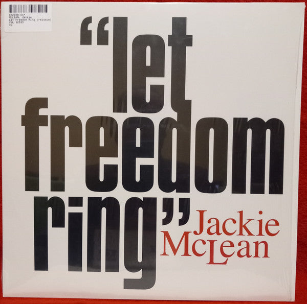 Jackie McLean : Let Freedom Ring (LP, M/Print, RE)