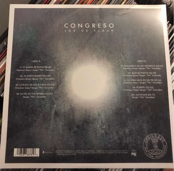 Congreso : Luz de Flash (LP, Album)