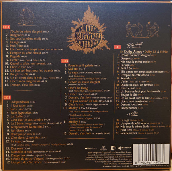 IAM : L'École Du Micro D'Argent (Édition Collector - 25ème Anniversaire) (CD, Album, RE + 2xCD, Comp + Blu-ray, Blu-ray-A, A)