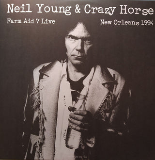 Neil Young & Crazy Horse : Live At Farm Aid 7 In New Orleans 1994 (LP, Album, Unofficial, Yel)