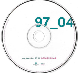 Alejandro Sanz : Grandes Éxitos 97_04 (CD, Comp)