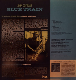 John Coltrane : Blue Train (LP, Album, Ltd, RE, Blu)