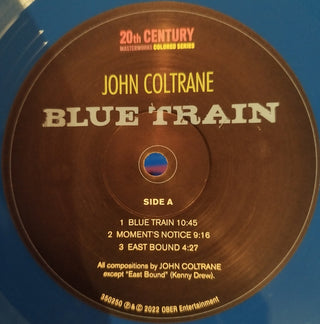 John Coltrane : Blue Train (LP, Album, Ltd, RE, Blu)