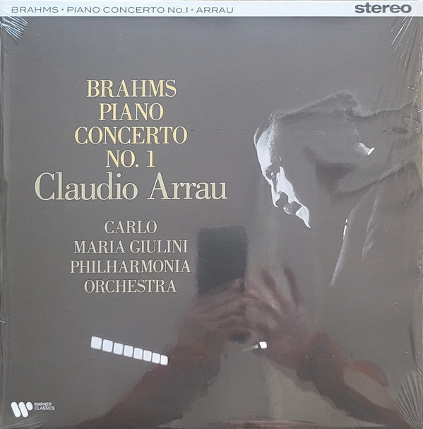 Brahms* / Claudio Arrau, Carlo Maria Giulini, Philharmonia Orchestra : Piano Concerto No. 1 (LP, Album, RE, RM, 180)