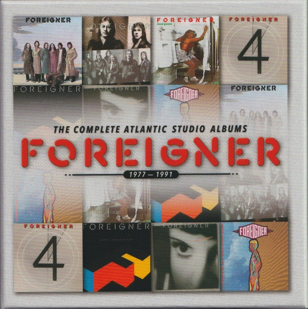 Foreigner : The Complete Atlantic Studio Albums 1977 - 1991 (Box, Comp, RE + CD, Album, RE, RM, Car + CD, Album)