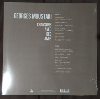 Georges Moustaki : Chansons Avec Des Amis (LP, Album, Comp)