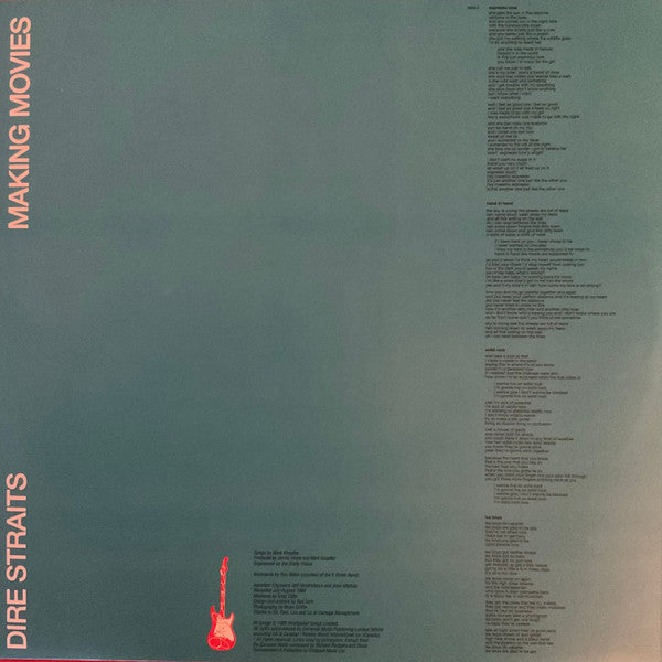 Dire Straits : Making Movies (LP, Album, RE)