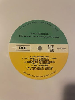 Ella Fitzgerald : Ella Wishes You A Swinging Christmas (LP, RE, HQ )