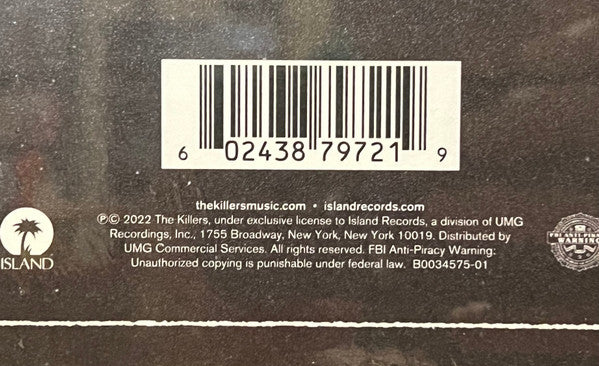 The Killers : Pressure Machine (3xLP, Album, Dlx, 180)