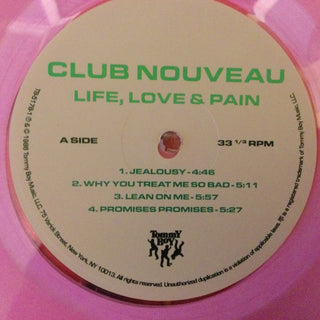 Club Nouveau : Life, Love & Pain (LP, Album, RE, RM, Pin)