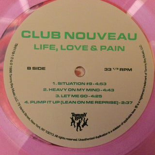 Club Nouveau : Life, Love & Pain (LP, Album, RE, RM, Pin)