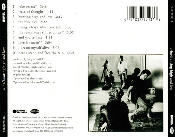 a-ha : Hunting High And Low (CD, Album, RE, RM, RP)