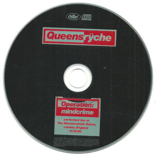 Queensrÿche : Operation: Mindcrime (CD, Album, RM + CD + RE)