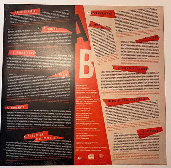 Vanesa Martín : Placeres Y Pecados (LP, Album)