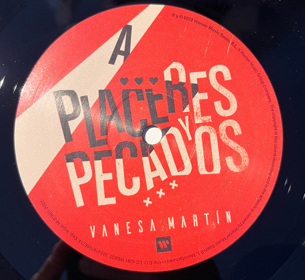 Vanesa Martín : Placeres Y Pecados (LP, Album)