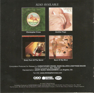 Christopher Cross : The Definitive Christopher Cross (CD, Comp, RM)