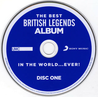 Various : The Best British Legends Album in the World... Ever! (3xCD, Comp, Dig)