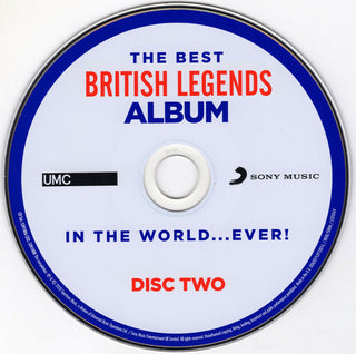 Various : The Best British Legends Album in the World... Ever! (3xCD, Comp, Dig)