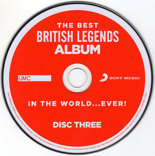 Various : The Best British Legends Album in the World... Ever! (3xCD, Comp, Dig)