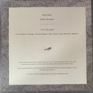 Daniel Melero : Qualia / Micrografía (LP, Album)
