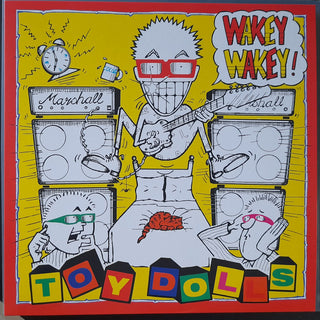 Toy Dolls : Wakey Wakey! (LP, Album, Ltd, Num, RE, RM, Ora)