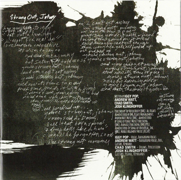 Iggy Pop : Every Loser (CD, Album, Alt)