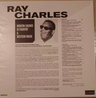 Ray Charles : Modern Sounds In Country And Western Music (LP, Album, RE, 180)