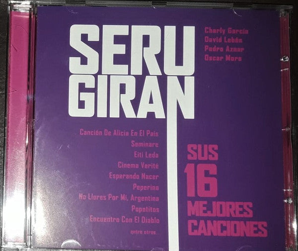 Serú Girán : Sus 16 Mejores Canciones (CD, Comp)