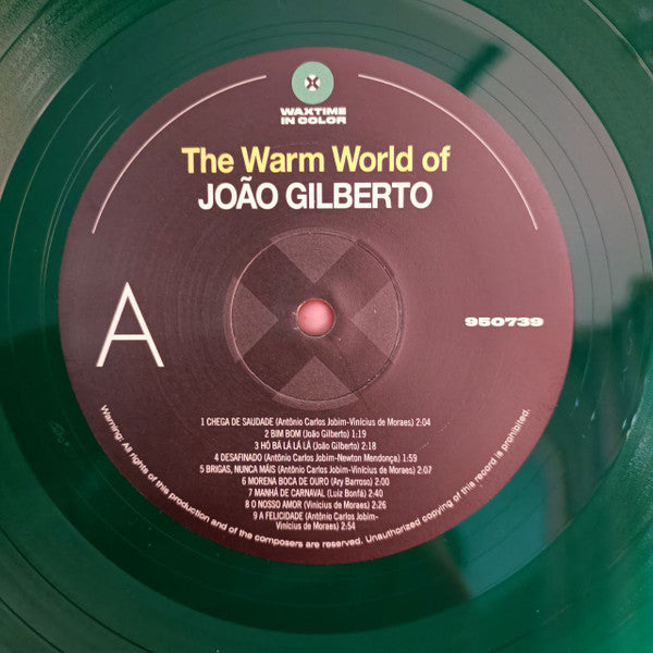 João Gilberto : The Warm World Of João Gilberto (LP, Comp, Ltd, RE, Gre)