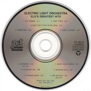 Electric Light Orchestra : ELO's Greatest Hits (CD, Comp, RE, JVC)