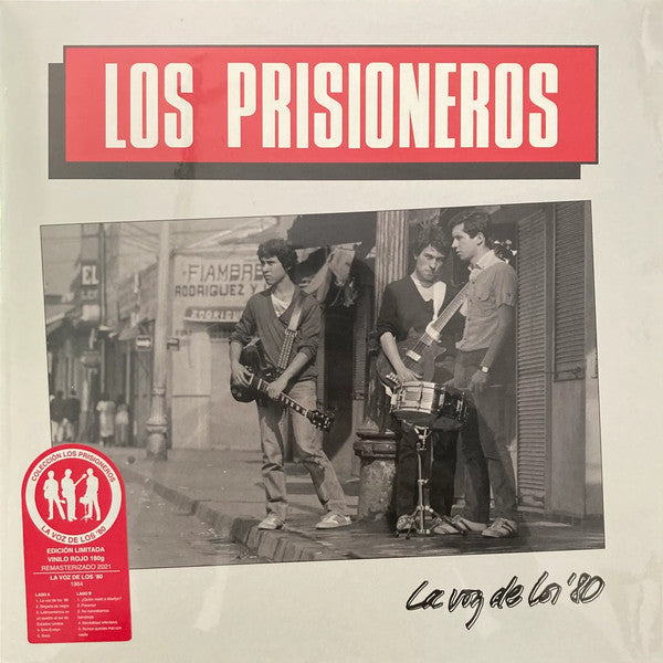 Los Prisioneros : La Voz De Los '80 (LP, Album, Ltd, RE, RM, Red)