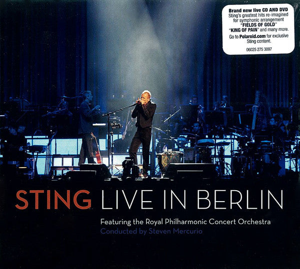 Sting Featuring The Royal Philharmonic Concert Orchestra : Live In Berlin (CD, Album + DVD-V, NTSC + Dig)