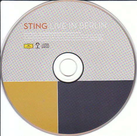 Sting Featuring The Royal Philharmonic Concert Orchestra : Live In Berlin (CD, Album + DVD-V, NTSC + Dig)