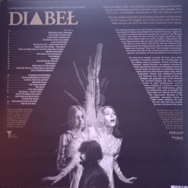 Andrzej Korzyński : Diabeł (LP, Album)