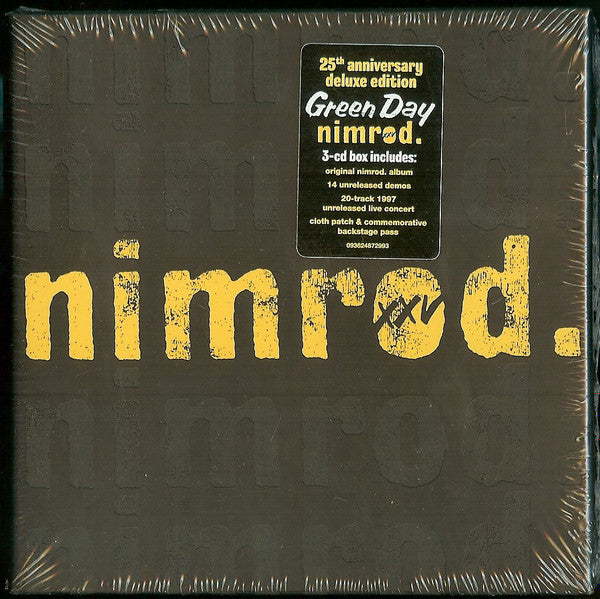 Green Day : Nimrod. XXV (Box, Dlx, 25t + HDCD, Album, RE, RP + CD, Album + )