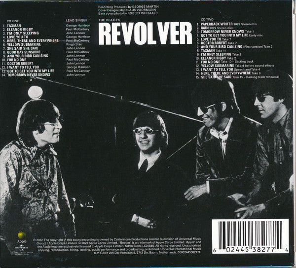 The Beatles : Revolver  (2xCD, Album, Mono, RE)