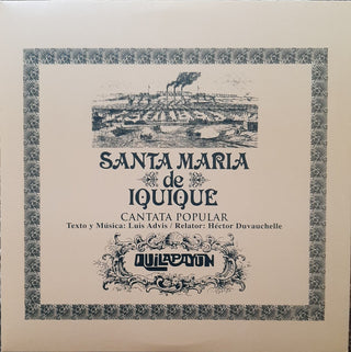 Quilapayún : Santa Maria De Iquique - Cantata Popular (LP, Album, RE, RM)