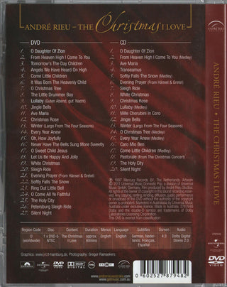 André Rieu And His Johann Strauss Orchestra* : The Christmas I Love (DVD-V, NTSC + CD, Album)