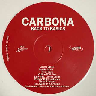Carbona : Back To Basics (LP, Album, RE, Whi)