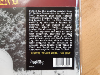 Vatican Commandos : Point Me To The End  (LP, RE, Yel)