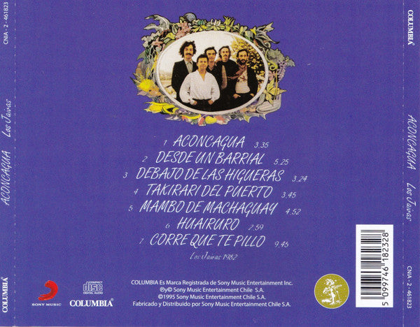 Los Jaivas : Aconcagua (CD, Album, RE)