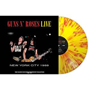 Guns N' Roses : Live (New York City 1988) (LP, RE, Unofficial, Yel)