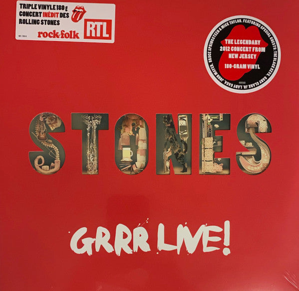 Stones* : Grrr Live!  (3xLP, 180)