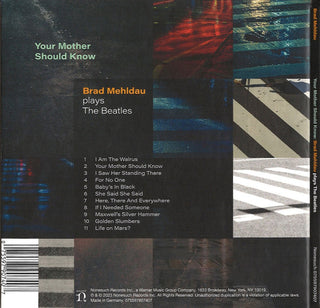 Brad Mehldau : Your Mother Should Know: Brad Mehldau Plays The Beatles (CD, Album)