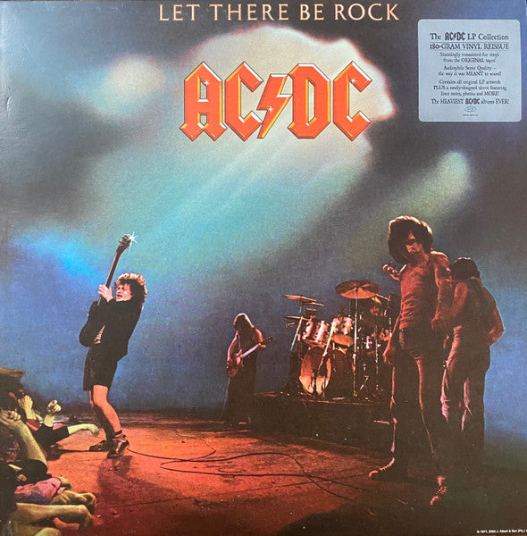 AC/DC : Let There Be Rock (LP, Album, RE, RM, 180)