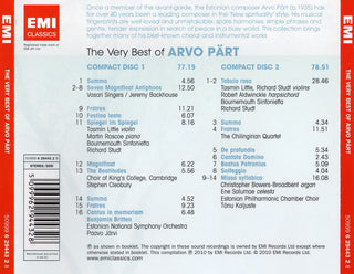 Arvo Pärt : The Very Best Of Arvo Pärt (2xCD, Comp)