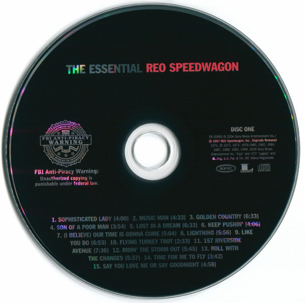 REO Speedwagon : The Essential REO Speedwagon (2xCD, Comp, RM)