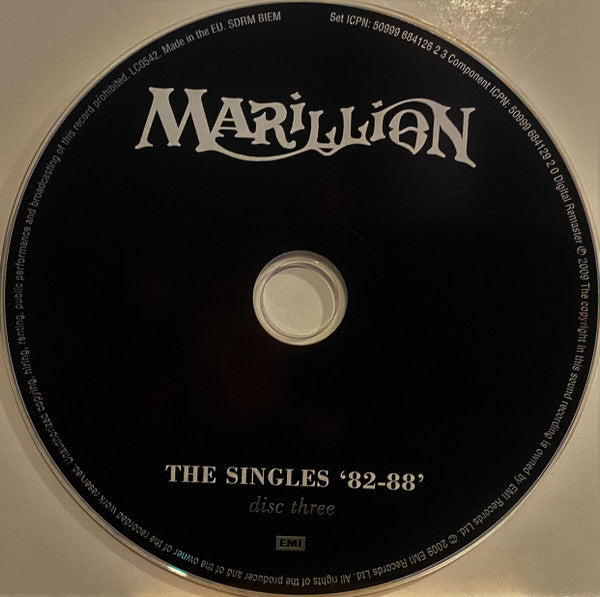 Marillion : The Singles '82-88' (3xCD, Comp, RE, RM)