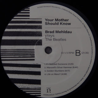 Brad Mehldau : Your Mother Should Know: Brad Mehldau Plays The Beatles (LP, Album)