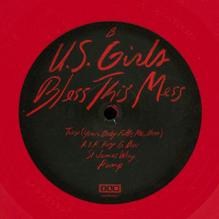 U.S. Girls : Bless This Mess (LP, Album, Ltd, Red)